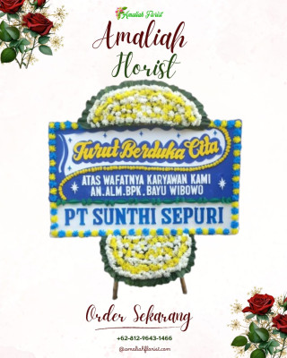 Papan Bunga Duka di Jatirangga