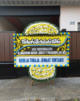 Papan Bunga Duka di Jatirangga