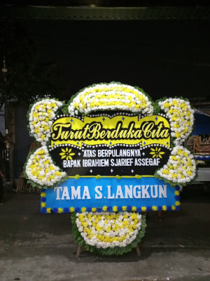 Papan Bunga Duka di Jatirangga